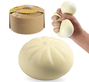 En gros, populaire, jouet anti-stress extensible en forme de petit pain vapeur, kit mochi souple avec cuiseur vapeur - Product Image 2