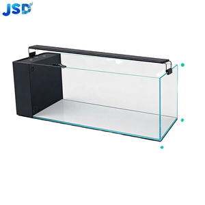 Боковой фильтр JSD для аквариума 12-32 дюйма, ультрапрозрачное стекло, предфильтр Magic Bag, выход Duckbill, для растительных аквариумов, для дома - Product Image 1