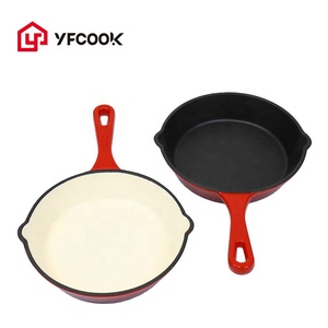 Chất lượng cao gang men nấu ăn đồ nấu nướng không dính bếp Frying Pan Skillet - Product Image 5