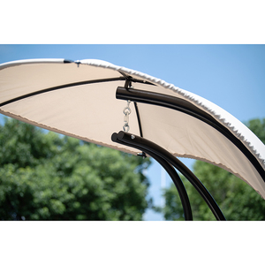 Hot <strong>Sale</strong> Outdoor Swing <strong>Rocking</strong> Egg <strong>Chair</strong> Economic Steel Cushioned Patio Swing 1 Person Hanging <strong>Chair</strong> for Garden - Product Image 5