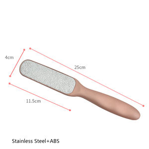 Lima per Piedi Professionale Rimuovi Calli a Doppia Faccia in Acciaio Inossidabile per Rimuovere la Pelle Morta - Product Image 5