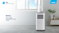 Aire Acondicionado Portátil Eléctrico de 8000 BTU con Repuestos Gratuitos y Alta Eficiencia Energética