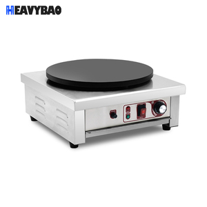 Crêpière professionnelle Heavybao, haute efficacité, en acier inoxydable, équipement de cuisine pour restaurants, alimentation électrique - Product Image 1