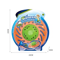 Disque volant interactif pour enfants avec minuterie et bombes à eau, jeu d'eau en plein air avec ballons d'eau, disque volant aquatique