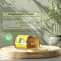 Gélules de Vitamine E Pure en Gros 400 UI – Fondation de Bien-être Systémique pour Adultes Soucieux de leur Santé – Livraison Express