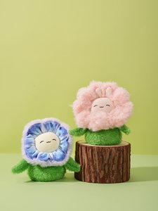 Adorno Floral de Peluche en Maceta, Bonita Planta de Bonsái de Peluche, Decoración para el Hogar y Escritorio, para <span class=keywords><strong>BROS</strong></span> 14+ - Product Image 5