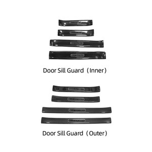 Maremlyn plaque <span class=keywords><strong>de</strong></span> <span class=keywords><strong>seuil</strong></span> <span class=keywords><strong>de</strong></span> <span class=keywords><strong>porte</strong></span> extérieure intérieure plaque <span class=keywords><strong>de</strong></span> <span class=keywords><strong>seuil</strong></span> <span class=keywords><strong>de</strong></span> voiture ABS protecteur <span class=keywords><strong>de</strong></span> <span class=keywords><strong>porte</strong></span> <span class=keywords><strong>de</strong></span> voiture en Fiber <span class=keywords><strong>de</strong></span> carbone pour accessoires Song Plus - Product Image 2