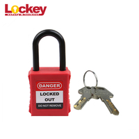 Cadenas de sécurité Lockey en nylon avec anse de 38 mm, cadenas, candados