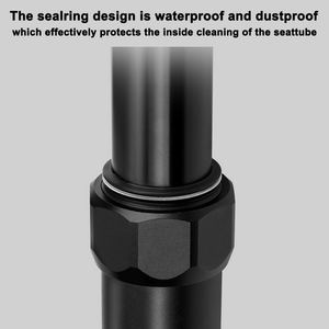 <span class=keywords><strong>Tige</strong></span> de <span class=keywords><strong>selle</strong></span> de vélo télescopique 30.9/31.6mm hauteur réglable Tube de <span class=keywords><strong>selle</strong></span> de vélo <span class=keywords><strong>tige</strong></span> de <span class=keywords><strong>selle</strong></span> de vélo hydraulique en alliage d'aluminium - Product Image 4