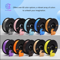 BIGGOLDEGG Filamen Matte PLA 1.75mm 1kg 61 Pilihan Warna untuk Pencetakan 3D FDM Model DIY dan Kerajinan Dekoratif