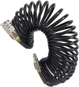 Qeunrtiy 1/4 NPT adaptateur <span class=keywords><strong>pneumatique</strong></span> ajusteur 5mm X 8mm X 7.5M bobine de gonflage compresseur de tuyau d'air personnalisable produit OEM - Product Image 6