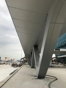 Modern Aluminum <b>Curtain</b> Wall <b>Panel</b> Anodized Surface Anti-Corrosion Building Exterior Cladding - Product Image 1
