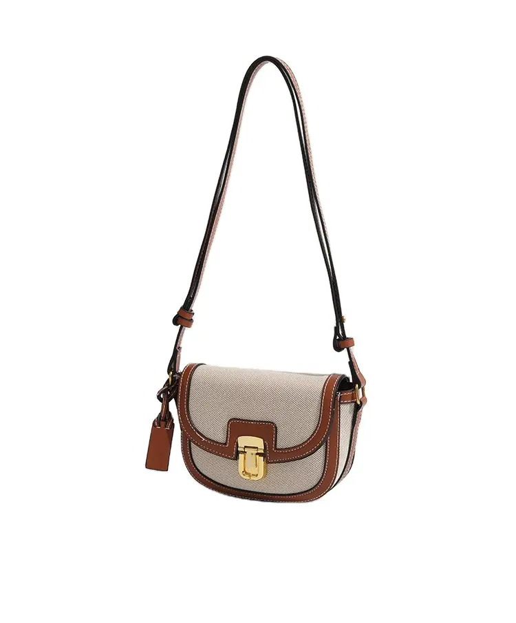 2024 factory new style retro simple solid color crossbody mini bags women handbags ladies