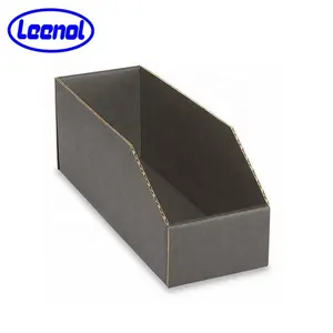 Leenol scatola di imballaggio elettronica esd scatola di cartone nera ESD