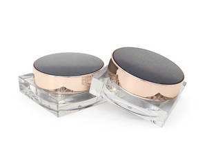 Couvercle carré à vis à paroi épaisse pour poudre libre, emballage cosmétique personnalisable - Product Image 6