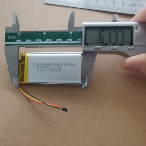 BIS KC 803450 803460 803562 1800mAh 1900mAh 2000mAh 3.7V 7.4Wh Li פולימר סוללת בנק כוח - Product Image 6