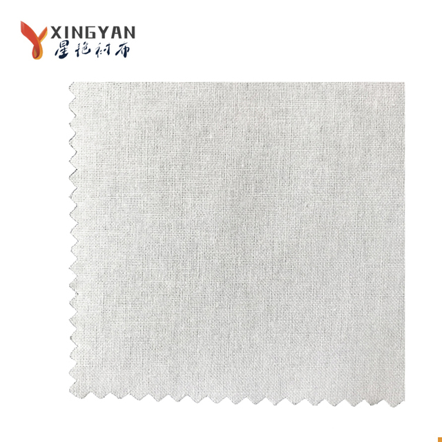 Fusible Woven Interlining Bukram 100% Polyester HDPE Coated for Garment Use