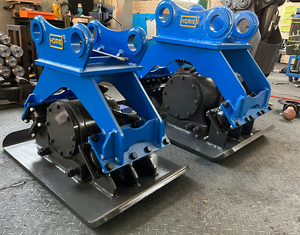 Mini compattatore di compattazione piastra idraulica vibratore manomissione vibratore compattatore per CAT Doosan Hyundai Volvo Hitachi escavatore - Product Image 5