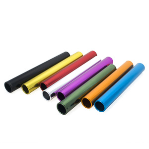 Aluminum Alloy Relay Batons 58g Track And Field Equipment Colorful Baton For Running Race With Laser Engraving Option - Product Image 2