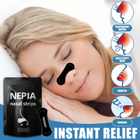 Bandes nasales à motif logo personnalisé, patchs de sommeil à adhérence extra forte, bandes nasales anti-ronflement respirantes OEM ODM
