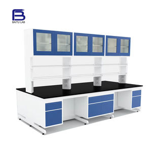 HOT Banco da Lavoro da Laboratorio con Telaio a C, Tavolo da Lavoro per Chimica e Biologia per Scuole - Product Image 3