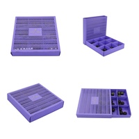 Célébration de mariage de luxe Conception personnalisée Bonbons Bonbons Truffe Boîte de chocolat Tiroir d'emballage Boîte-cadeau Boîte de papier avec inserts