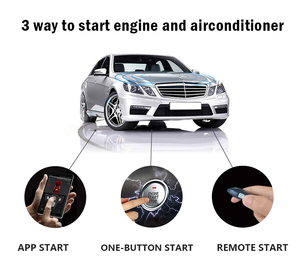 Hệ Thống Báo Động Màn Hình Cảm Ứng Thông Dụng Gián Điệp Hệ Thống Báo Động Ô Tô Không Dây 2 Chiều Chống Hijack Aux Cho Xe Hơi Khóa Trung Tâm Với Android - Product Image 4