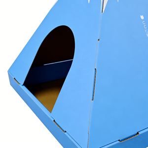Nueva Cama para Gatos con Diseño Popular de Montaña <span class=keywords><strong>Fuji</strong></span>, Casa para Gatos en Forma de Triángulo, Tienda de Campaña, Cueva para Dormir - Product Image 3