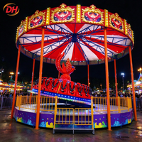 Manège Tournant Volant Préassemblé, Équipement de Parc d'Attractions 380V 15KW, Ensemble Complet pour Parc d'Attractions pour Enfants Nouvellement Construit