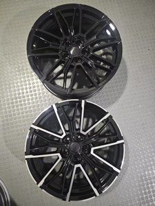 Nouvelles jantes en alliage coulé multi-rayons Sport 19 20 pouces 5x112 5x120 <span class=keywords><strong>BMF</strong></span> Noir brillant compatibles avec BMW M5 Série 1 3 5 X1 X3 X5 - Product Image 4