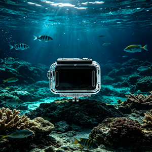 Carcasa Impermeable de 60 Metros para <span class=keywords><strong>DJI</strong></span> <span class=keywords><strong>Osmo</strong></span> Action 6, Cristal Templado, Protección Anticaídas, Cubierta Subacuática para Cámara de Acción, Accesorios de Buceo - Product Image 4