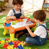Vente chaude Art planche à dessin Table enfants éducatif apprentissage peinture jouet Montessori bloc-notes cadeau de noël pour les tout-petits