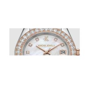 Reloj de Lujo con Moissanita para Hombre y Mujer, Esfera de Cristal, Elegante y Brillante, Artesanía de Alta Calidad, Estilo Atemporal - Product Image 5