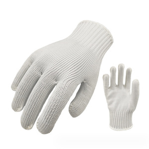 Gants anti-coupure Laoan niveau 5 en fil blanc pour cuisine, abattoir et construction - Product Image 3