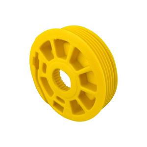 Power Window Regulator Wheel Front yellow for BMW E39 1995-2004 - Product Image 1