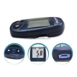 Glycémie rapide : Système de surveillance de la glycémie, équipement de <span class=keywords><strong>test</strong></span> rapide, codage automatique, moniteur de glycémie et de cholestérol - Product Image 1