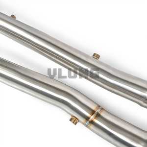 Tuyau d'échappement avant haute performance isolé thermiquement pour <span class=keywords><strong>Cupra</strong></span> Formentor VZ5 2.5T 2022-2025, catalyseur intégré - Product Image 4