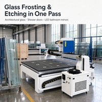 Machine de sablage laser CNC pour verre Jade Pure 100W 200W, machine de gravure laser fibre pour verre miroir