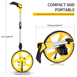 Ruote di Misurazione per Geometri per Misurare Terreni, Campi Sportivi e Giardini - Product Image 3