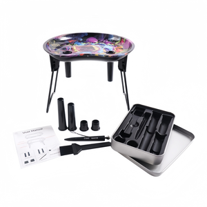 Khay màu đen thiết lập hút đa chức năng đứng lên cán khay với cuộn hình nón điền chức năng - Product Image 1