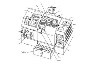 Máquina de reafilado portátil compleja de taladro y grifo de tornillo de rango de molienda de 5-20MM, 2- - Product Image 4