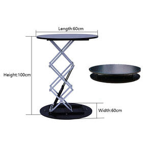 طاولة عرض من الألومنيوم قابلة للتعديل من القماش المطبوع طاولة عرض فاخرة من قماش ثابت طاولة دعاية - Product Image 2