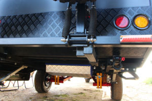 Haute qualité 07B RV camping-car camping-car usine en gros entièrement équipé tout-terrain <span class=keywords><strong>caravane</strong></span> remorque électrique auvent tente de toit - Product Image 6