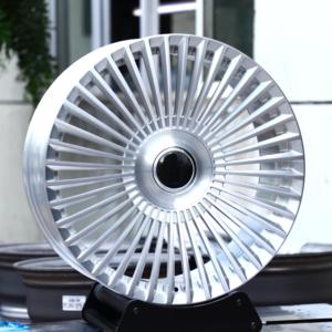 Htor 16-24 Inch Nổi Cap Hành Khách Xe Bánh Xe Đầy Đủ Mặt Chải Bạc Giả Mạo Bánh Xe Vành Phù Hợp Cho Sedan Silverado W222 - Product Image 1