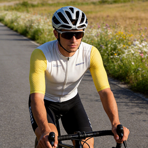 Maillot de Ciclismo Elástico de Manga Corta Serie Lemon |   Unisex para Hombres y Mujeres |   Bicicleta de Carretera y MTB |   Protección UV y absorción de humedad - Product Image 6