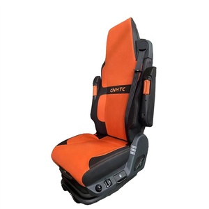Siège de conducteur universel pour <span class=keywords><strong>camion</strong></span>, adapté aux camions lourds Sinotruck T7 H7 A7 C7H et autres, siège de sécurité amortissant les chocs - Product Image 2