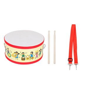 Wholesale Hot Sale Orff <b>Percussion</b> <b>Instrument</b> Wooden Musical Drum Children's Hand Drum - Product Image 3