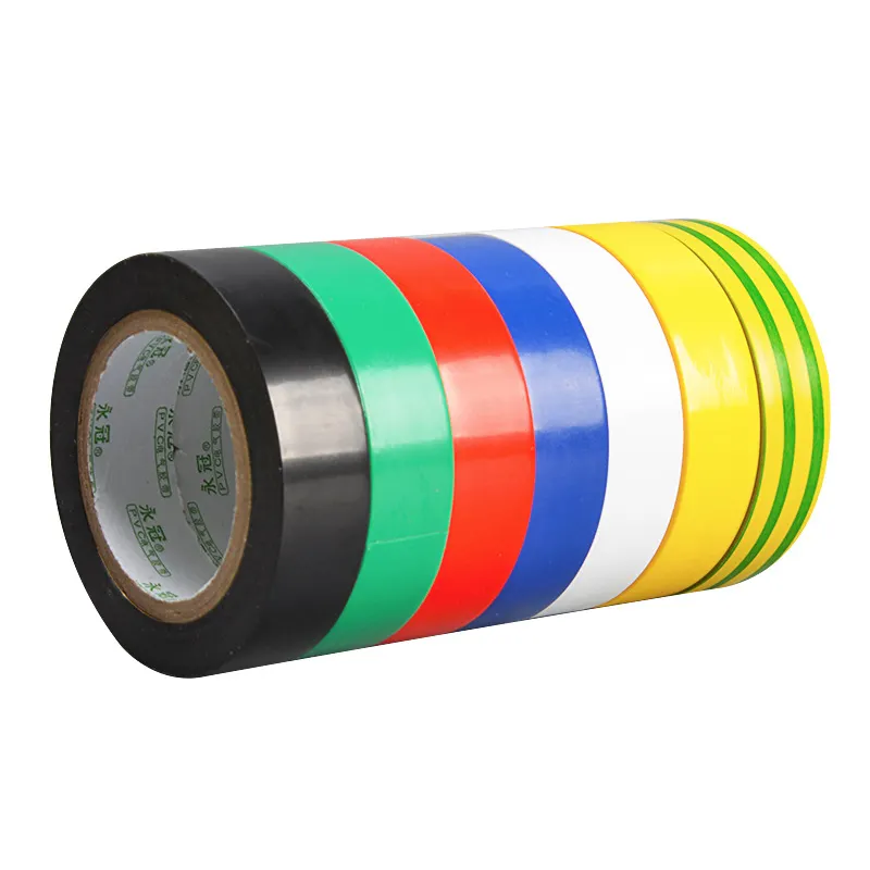Safety Rubber Insulating Heat Resistant Tape Colored Protective PVC Electrical Insulation Tape