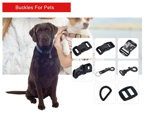 Sabuk Plastik Anmco Heavy Duty Adjustable 38mm dengan Gesper Lepas Samping untuk Tas Ransel Hitam Bersertifikasi ROHS REACH ISO9001 - Product Image 3