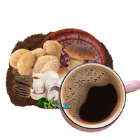 Poudre de café champignon Polysaccharide 10% 20% 30% Agrocybe Poudre d'extrait de Cylindracea
